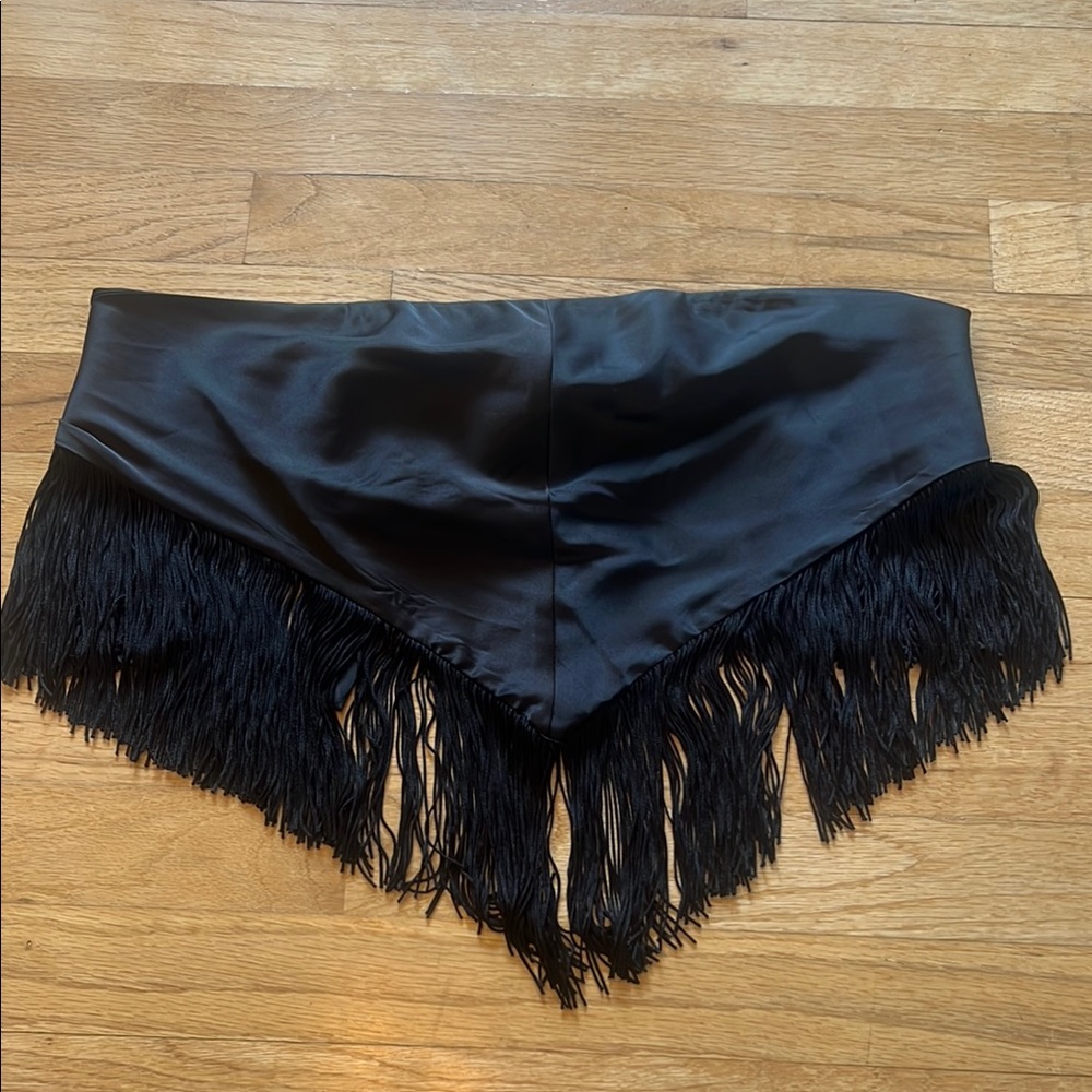 Black Fringe top
